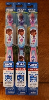 3 Pack- Disney junior Oral B Soft Toothbrush Pro Health Stages 5-7 