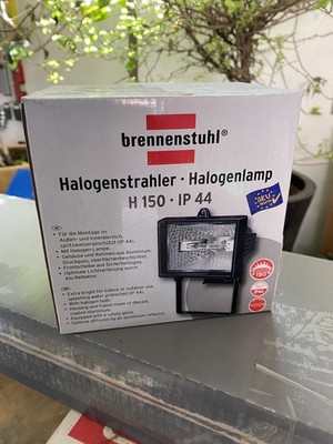 Halogen-Flutlichtstrahler Brennenstuhl, 150 W, neu.