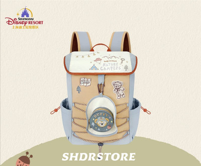 Disney authentic 2026 summer Duffy backpack bag shanghai disneyland