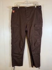 Empyre Dark Brown Loose Fit Cargo Skater Pants Straight Men  s Size 32