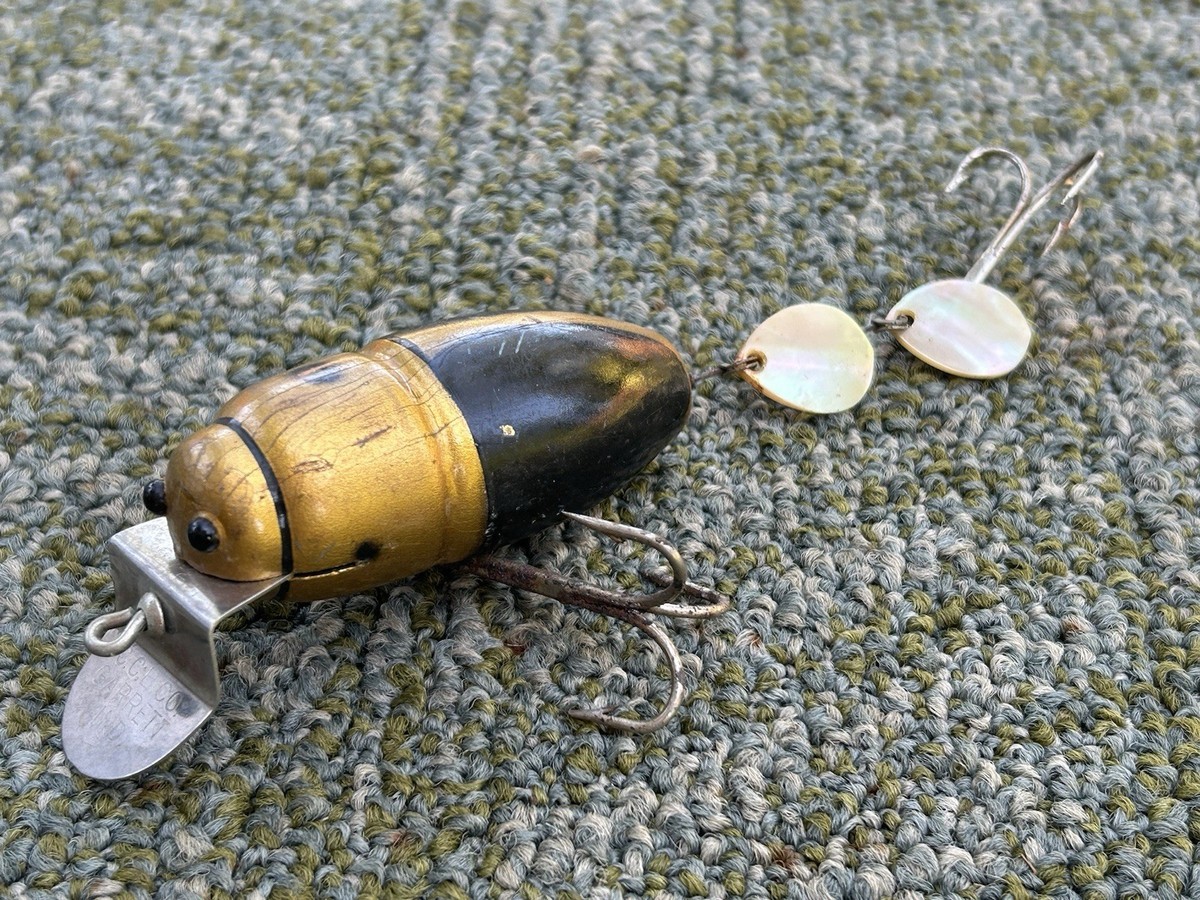 Creek Chub 3852 Beetle ホワイト c 1940 Creek Chub 3852 Beetle ホワイト c 1940 Creek Chub 3852