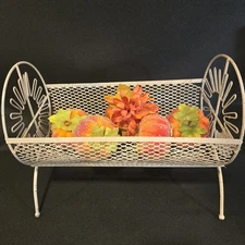 Vintage MCM MidCentury Magazine Rack Stand Holder READ