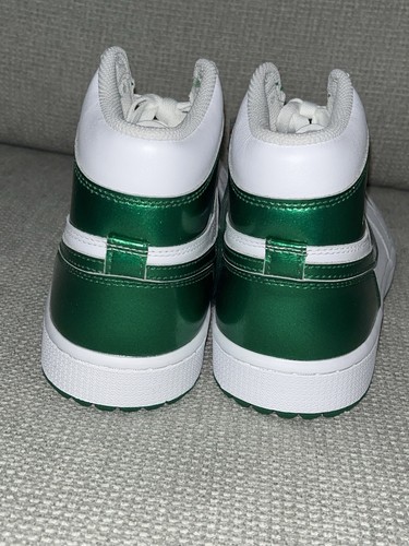 NUOVO Nike Air Jordan 1 High G tacchetti da golf bianco-verde pino taglia 9,5 DQ0660-130 - Foto 5 di 15