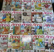 20 Zeitschriften Anna - Ideen zum Selbermachen - Häkeln, DIY