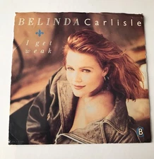 BELINDA CARLISLE - I Get Weak / Should I Let You In - MCA-53242 - 45 - 1988
