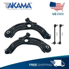 4 pcs Front Control Arms ball joint+Stabilizer bar link for 16-21 Mazda CX3 CX-3