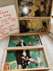 Kelvin López Nieves, signed. Cuban Cigar Box Collage / Lot Of 2 / Contemporary — photo 1