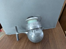 VTG BACHE BROWN SPINSTER REEL, AIREX DIV. LIONEL CORP, + MAGAZINE  AD