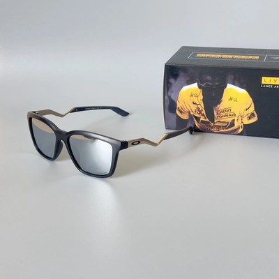 Oakley Enigma Mass OX8191 Black Frame Silver Lens Square Sunglasses 55mm