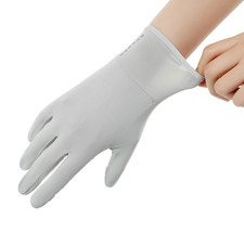 Lightweight Sun Protection Gloves UPF50 for Women Ice Silk Summer Outdoor Use