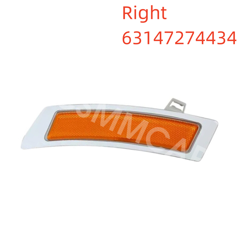 Fit For 2011-13 BMW X5 E70 Front Right Side Marker Bumper Reflector 63147274434