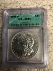 1896-O Morgan Silver  Dollar ICG AU50