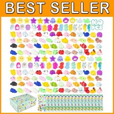 Squishy Fidget Toys 160 Pack for Kids, Birthday Party Favors