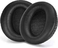 E7 Round Ear Pads - Replacement Cushion Foam Compatible with COWIN BLACK 