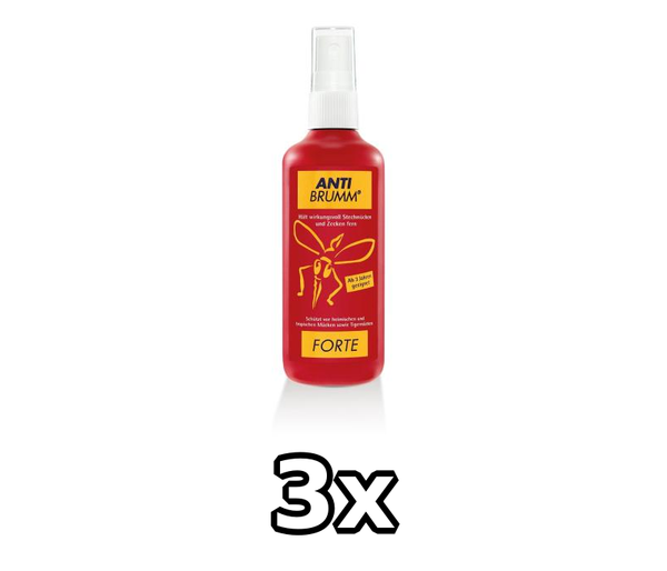 3X Anti Brumm Forte PumpzerstäUber 150Ml MüCkenschutz MüCken SPAR-SET 2830585-image