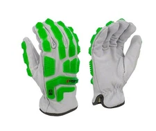 ( 6 Pair ) Radians RWG51XL KAMORI Goatskin Impact Protection Gloves (SIZE XL)