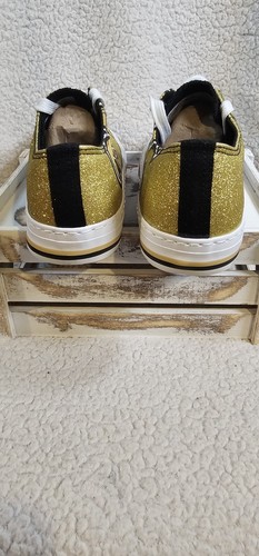 Zapatos bajos de lona New Orleans Saints NFL para mujer talla 8 FOCO - Imagen 5 de 7
