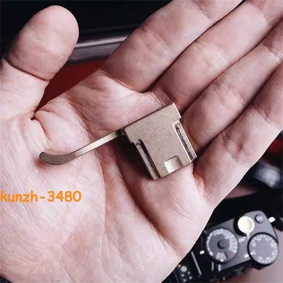 Hot Shoe Thumb Up Grip for Fujifilm x-pro2 X-Pro3 Camera Support Aluminum Handle