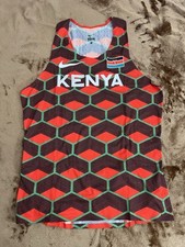 Nike Pro Elite Aeroswift KENYA Men Team Singlet CI8113-xxx Made In USA Size M