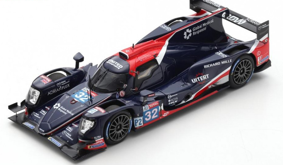 Oreca 07 Gibson #32 United Autosports Spark miniature auto 24H Le Mans 2020