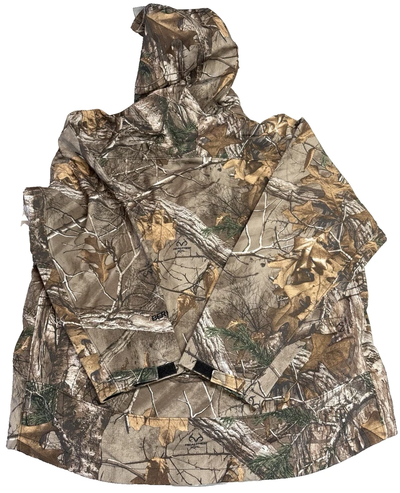 Realtree Camo Hooded Jacket XL Full Zip Western Concrete Pumping Logo NWT - Image 2 of 4
