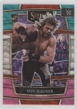 2022 Panini Select WWE Concourse Tri-Color Prizm Von Wagner #96 0wp8