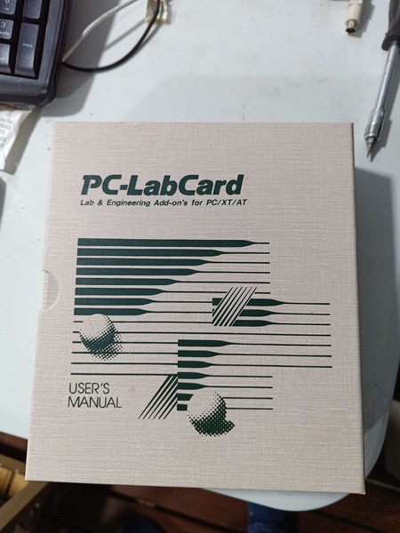 Pc-LabCard User's Manual Pcl-812pg