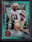 2025 Bowman Chrome University Football Aqua Mini-Diamond Refractor Lewis Bond #98