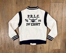 Polo Ralph Lauren Vintage Style Baseball Jacket RLPC Varsity Letterman Kids 6