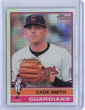 2025 Topps Heritage #307 Cade Smith Chrome Refractor