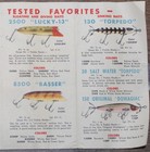 Vintage Heddon River Runt Spook Floater Fishing Lure w/Box #9402 & Catalog — photo 10