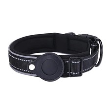 Air Tag Dog Collar for Dogs, Reflective Design with Air Tag Holder, Soft Padded