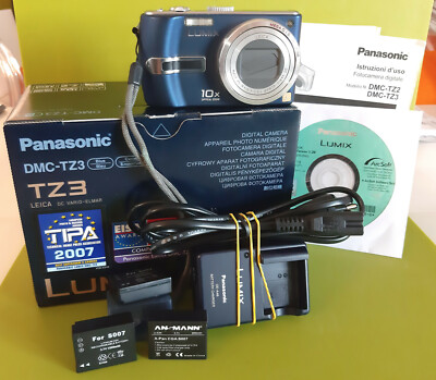 Fotocamera Panasonic Lumix DMC-TZ3 10x zoom, un difetto (vedi note