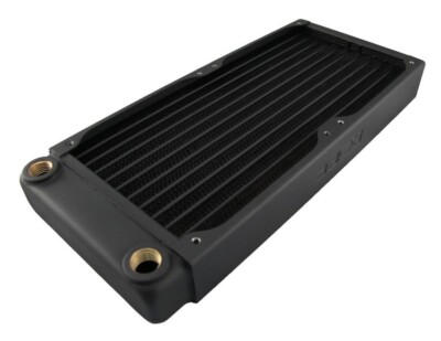 XSPC EX240 Two 120mm Fan Radiator black