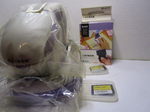 Xyron Design Runner Cordless Handheld Printer Bundle with Base - New In Package - Picture 5 of 7