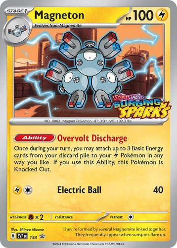 Magneton (153) Scarlet & Violet: Black Star Promos - Near Mint Holofoil Pokemon