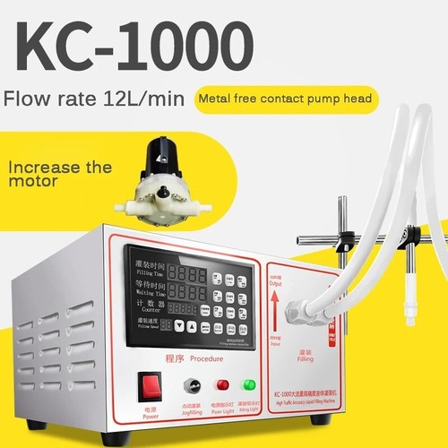 12L/min Weighing Liquid Peristaltic Pump CNC Quantitative Filler - Picture 1 of 15