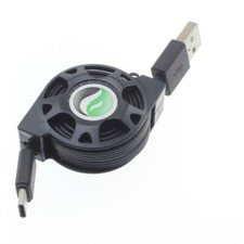 For iPhone 15/Pro/Max/Plus - Retractable USB Cable Type-C Charger Power Cord