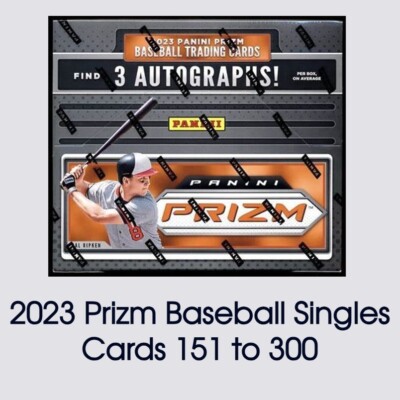 2023 Panini Prizm MLB Baseball Singles - Pick & Choose #150 to 300