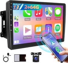 2+64G Android 13 Car Radio for Jeep Wrangler/Dodge/Chrysler, 10 inches Touch
