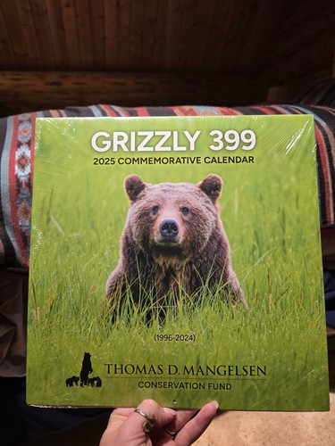 2025 Commemorative Calendar Grizzly 399 (20)