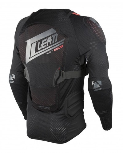 LEATT 2024 3DF AIRFIT BODY PROTECTOR ADULT BLACK SOFT ARMOUR SUIT MX MOTOCROSS - Picture 3 of 4