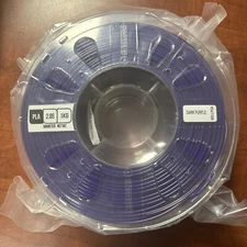 Gizmo Dorks Dark Purple PLA Filament 2.85mm 1KG for 3D Printing Dark Purple