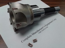 3" 90 degree indexable face mill, Sandvik R390 Inserts R8 arbor 506-SDVK-3