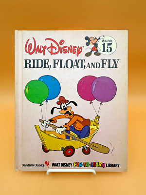 Walt Disney Vol 15 Fun To Learn Library 1st Edition 1983 Mickey Goofy Pluto