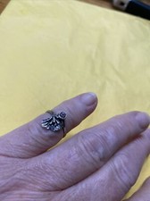 Amethyst Ring Set In Sterling Silver