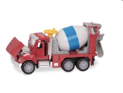 Driven by Battat   Toy Cement Truck For Kids   Construction Vehicle Toy   Lig...