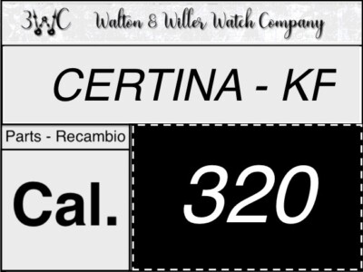 1 PC CERTINA KF 320 Original parts GENUINE recambio New NOS KF 320 3wc