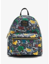 Loungefly Disney Villains Icons Mini Backpack - New