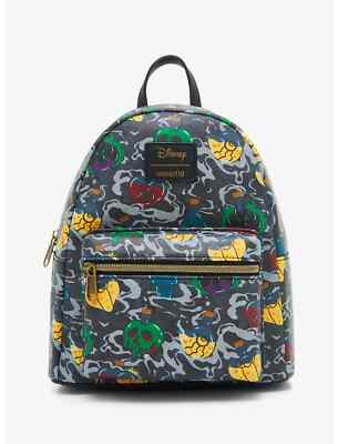 Loungefly Disney Villains Icons Mini Backpack New